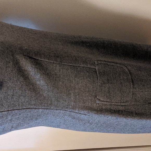 NEW Banana Republic Grey Wool Spandex Poly Lining Dress w Pockets! - Picture 2 of 10